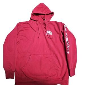 Mac Tools Hoodie Men’s L Sweater Red Logo Garage Wear Mechanic Style